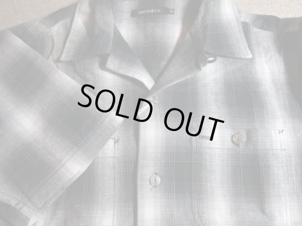 画像3: （再入荷) VINTAGE EL/OMBRER CHECK SHIRTS  GRAY