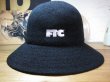 画像1: FTC/PILE BERMUDA HAT  BLACK