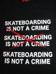 画像3: SUNNY C SIDER/SKATE IS NOT CUT T  BLACK