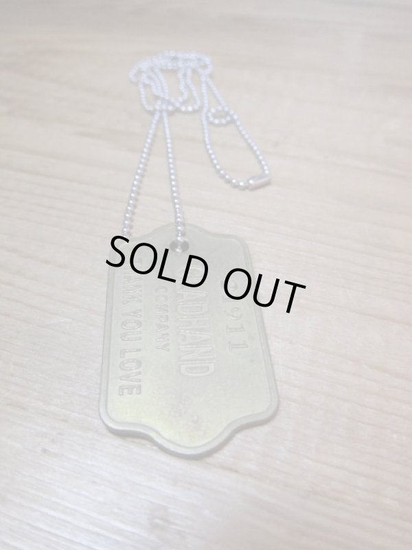 画像1: GLAD HAND(グラッドハンド)/GH TAG NECKLASS  THANKYOULOVE