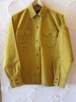 画像1: RATS/30's MILITARY WORK SHIRT  MUSTARD