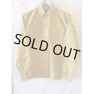 画像: RATS/30's MILITARY WORK SHIRT  MUSTARD