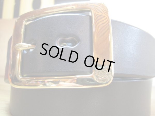 画像2: GROK LEATHER/PLANE BELT 38mm  BLACK