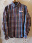 画像1: SUNNY C SIDER/BD SHIRTS  BROWNxBLUE