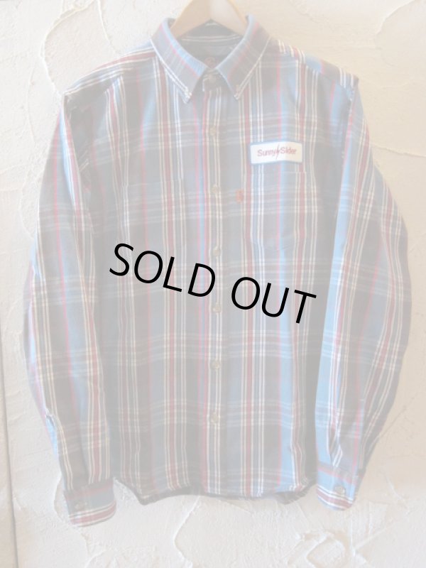 画像1: SUNNY C SIDER/BD SHIRTS  BROWNxBLUE