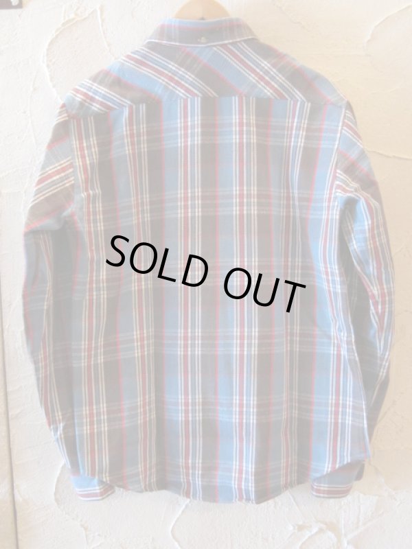 画像2: SUNNY C SIDER/BD SHIRTS  BROWNxBLUE