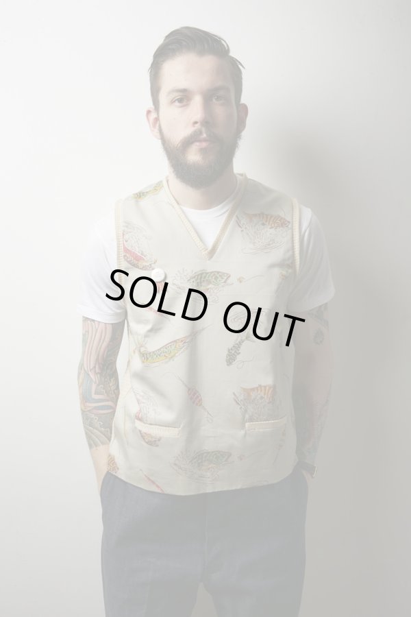 画像3: BELAFONTE/RAGTIME RIBBED KNIT PULLOVER VEST C.GREY