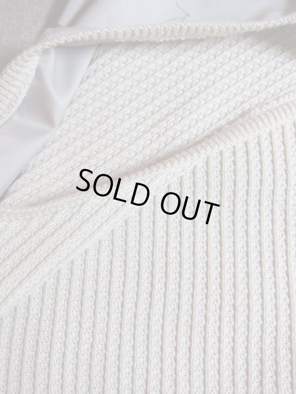 画像6: BELAFONTE/RAGTIME RIBBED KNIT PULLOVER VEST C.GREY