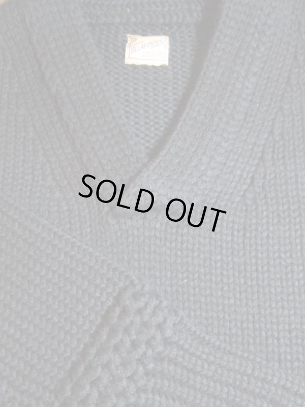 画像4: BELAFONTE/RAGTIME V NECK SWEATER  DK.NAVY