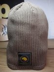 画像1: RATS/BEANIE KNIT CAP  BROWN