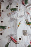 画像5: BELAFONTE/MY RAGTIME FISHING SHIRTS  OFF WHITE