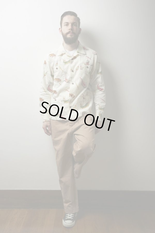 画像6: BELAFONTE/MY RAGTIME FISHING SHIRTS  OFF WHITE