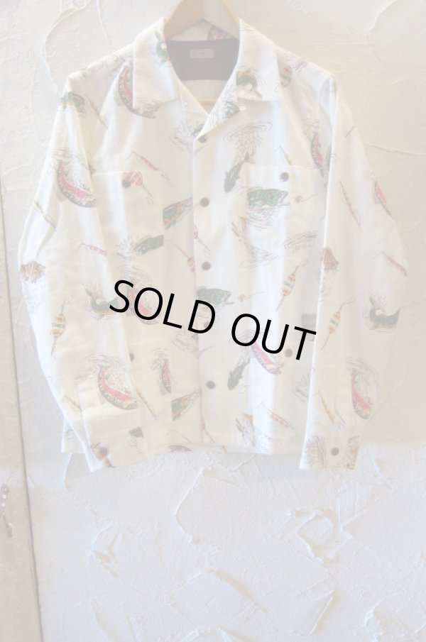 画像2: BELAFONTE/MY RAGTIME FISHING SHIRTS  OFF WHITE