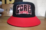 画像: COREFIGHTER/CLIP #11 TEAM HAT  BLACKxRED