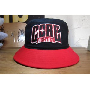 画像: COREFIGHTER/CLIP #11 TEAM HAT  BLACKxRED