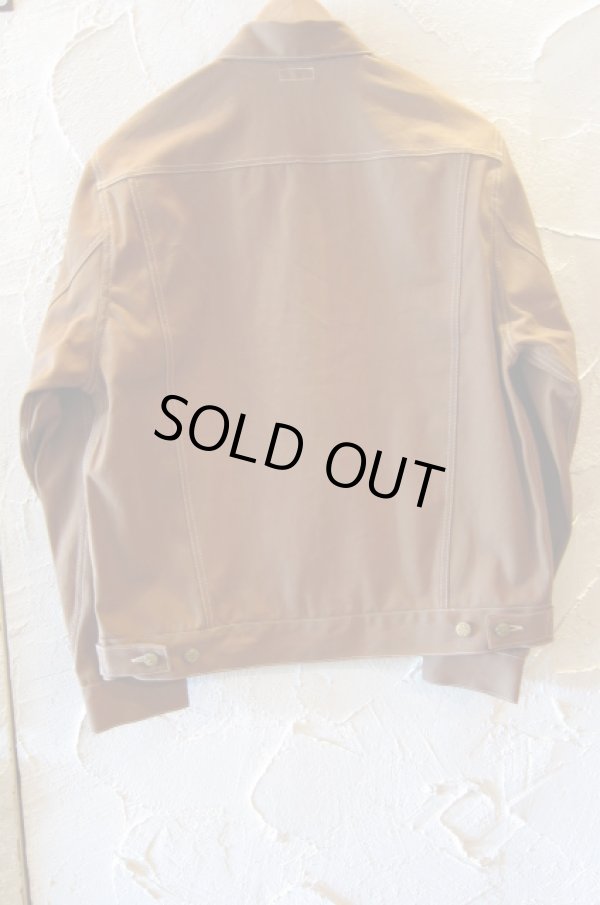 画像4: BELAFONTE/RAGTIME CANVAS JACKET  BROWN