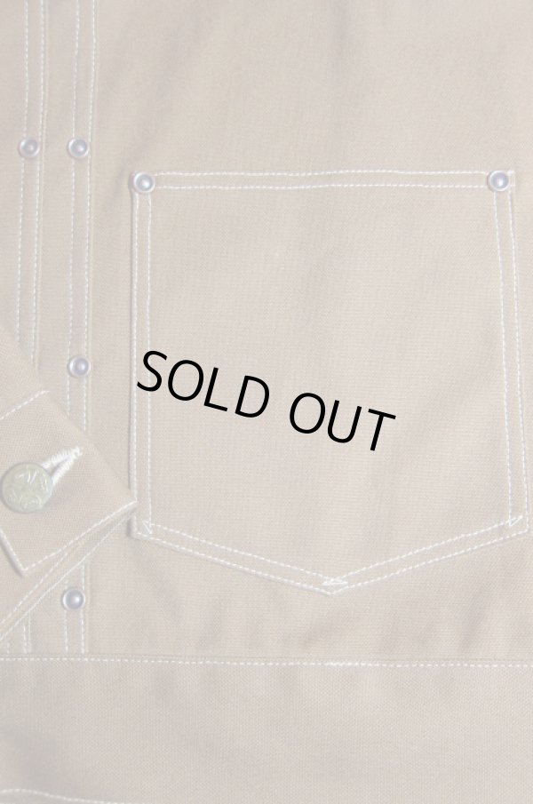 画像7: BELAFONTE/RAGTIME CANVAS JACKET  BROWN