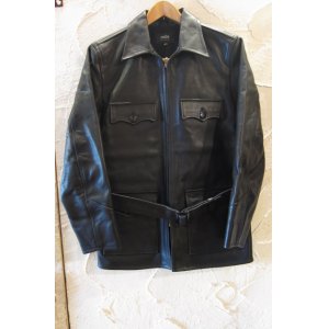 画像: (SALE 35%OFF) RATS/40's LEATHER COAT  BLACK