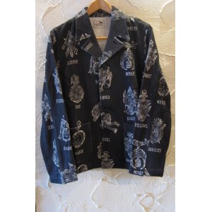 画像: GANGSTERVILLE ギャングスタービル/SHAVING JACKET  BLACK