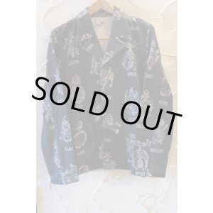 画像: GANGSTERVILLE ギャングスタービル/SHAVING JACKET  BLACK