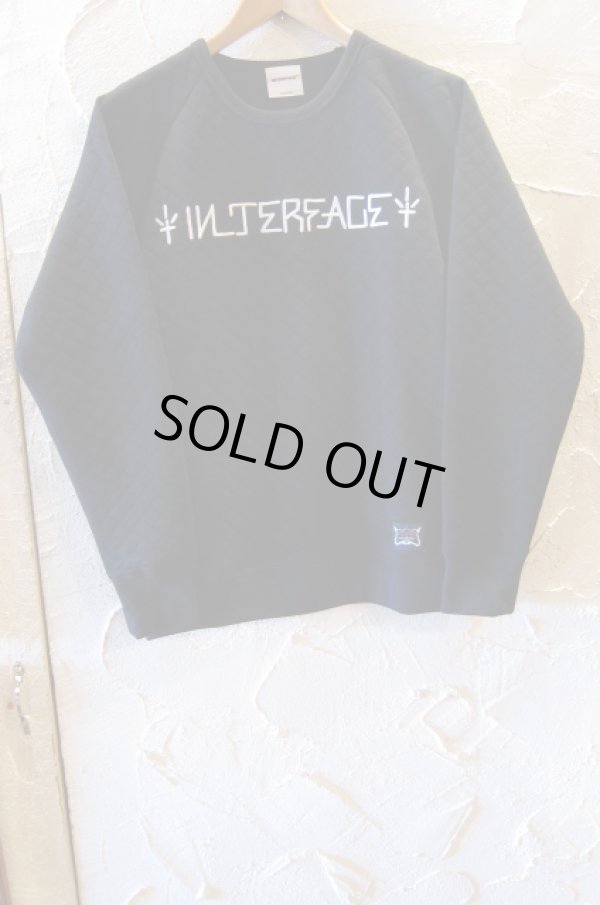 画像3: INTERFACE/ANGEL QUILTING SWEAT  BLACK