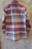 画像2: VINTAGE EL/NATIVE BORDER SHIRTS  RED