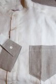 画像3: (SALE30%OFF) APRYL FOOL/BAND COLLAR SHIRTS  OFFWHITE