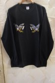 画像1:  (DEAD STOCK) COREFIGHTER/EXCELL L/S T EAGLE  BLACK