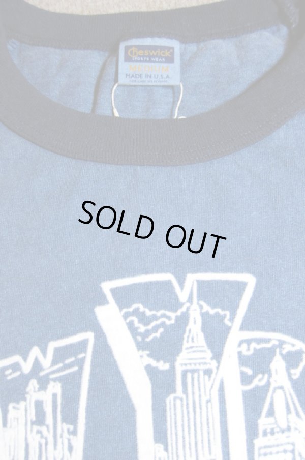 画像4: CHESWICK/3/4 BASEBALL T  NAVYxNAVY