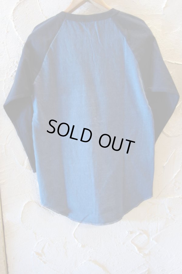 画像2: CHESWICK/3/4 BASEBALL T  NAVYxNAVY