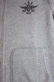 画像4: RATS/ZIP UP SWEAT  TOP GRAY