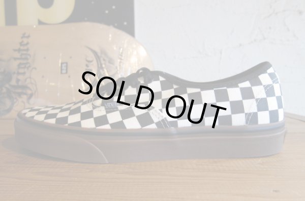 画像2: VANS/AUTHENTIC CHECKERBOARD BLACKｘWHITE