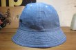 画像2: BELAFONTE/RAGTIME CHAMBRAY METRO CAP 5oz BLUE CHAMBLAY