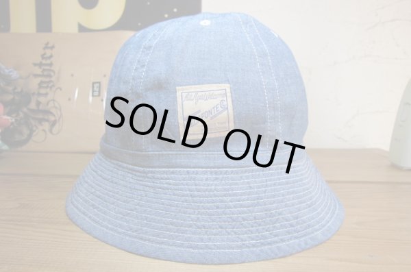 画像1: BELAFONTE/RAGTIME CHAMBRAY METRO CAP 5oz BLUE CHAMBLAY