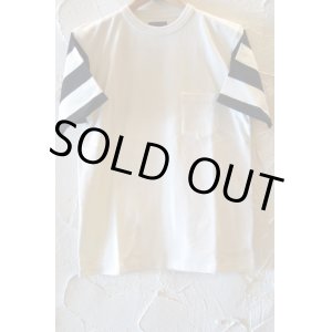 画像: PUBLIC HLD/BORDER CLERIC SHORT SLEEVE T NATURAL