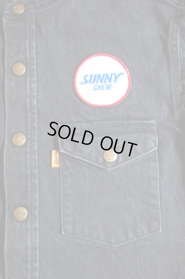 画像4: SUNNY C SIDER/STAND VEST SHIRTS WASH BLACK