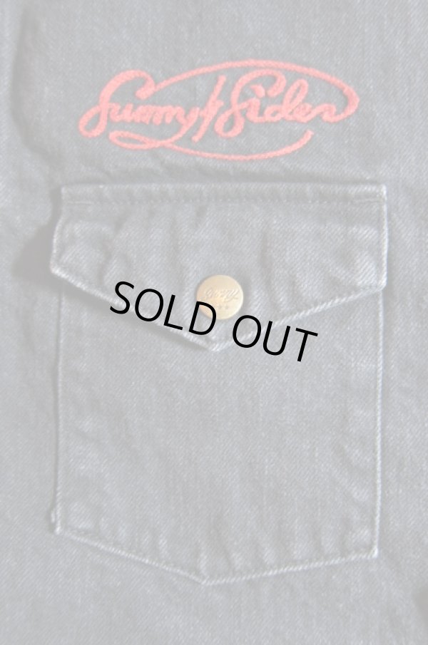 画像5: SUNNY C SIDER/STAND VEST SHIRTS WASH BLACK