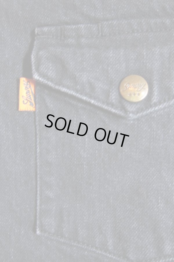 画像6: SUNNY C SIDER/STAND VEST SHIRTS WASH BLACK