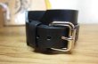 画像1: ROTTWEILER/LEATHER BANGLE BLACK