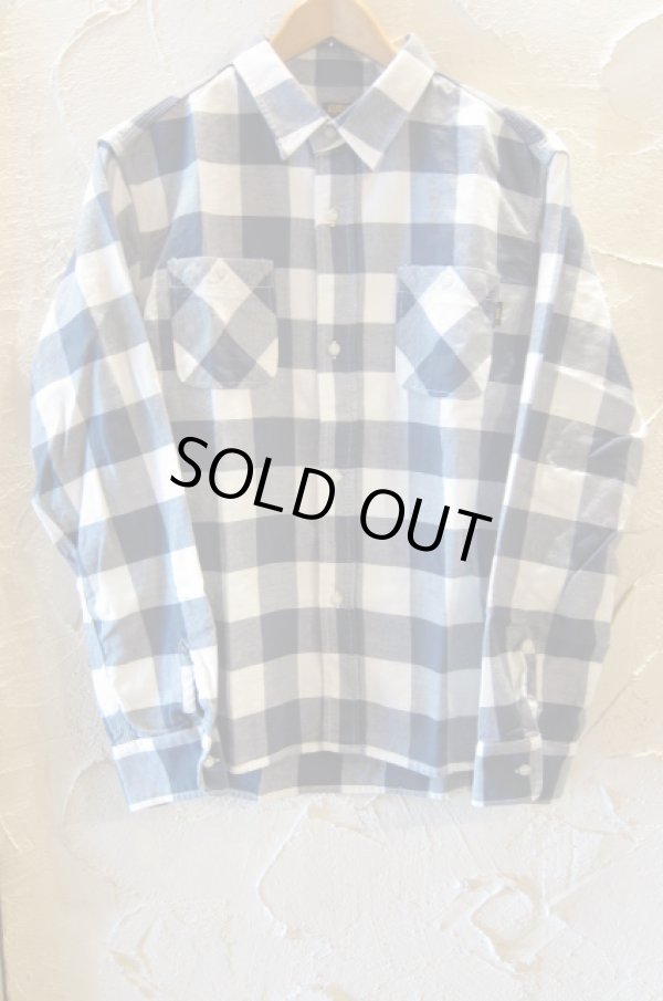 画像2: RATS/BUFFALO CHECK SHIRTS WHITEｘGRAY