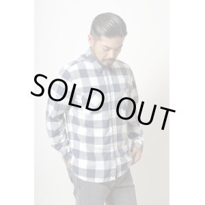 画像: RATS/BUFFALO CHECK SHIRTS WHITEｘGRAY