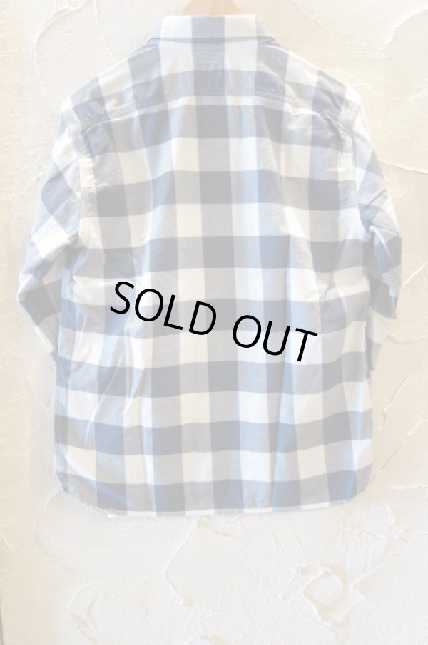 画像3: RATS/BUFFALO CHECK SHIRTS WHITEｘGRAY