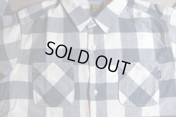 画像4: RATS/BUFFALO CHECK SHIRTS WHITEｘGRAY