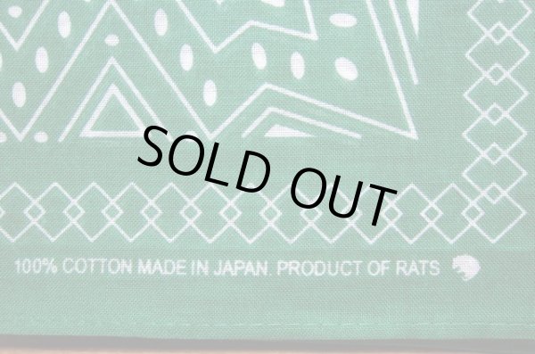 画像2: RATS/BANDANA  GREEN