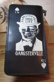 画像2: GANGSTERVILLE(ギャングスタービル)/GSV WALLET  BLACK