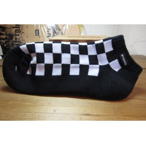 画像: (SALE 30%OFF) INTERFACE/CHECKER PILE SOX BLACK