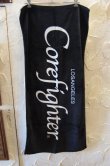 画像1: (DEAD STOCK)COREFIGHTER/CF BEACH TOWEL  BLACK