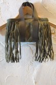 画像2: ROTTWEILER/FRINGE BAG  OLIVE