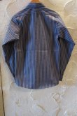 画像2: RED KAP/REMAKE STRIPE WORK SHIRTS  NAVYxKHAKI