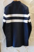 画像3: (SALE 40%OFF)　INTERFACE/LINE COAT  NAVY×WHITE